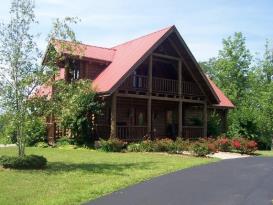 Lodge at Gunter Hollow: View of Owners' Home