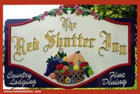 The Red Shutter Inn & Restaurant: Red Shutter Inn Sign