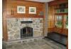 Stunning Central NY 1815 Colonial: Fireplace w/stone hearth, cherry ceiling.