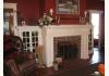 Olde Square Inn: Front Parlor & Cozy Fireplace