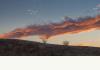 Borrego Valley Inn: Just one of many beautiful sunsets that convey wit