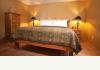 Borrego Valley Inn: la Casita Suite guest room king bedroom.