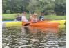 Lake Homes: Having fun with provided kayaks