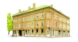 Baldachin Inn : Building
