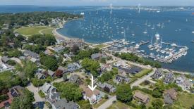 Lionel Champlin Guest House: Aerial to the Northeast