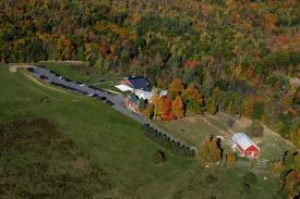 Maple Hill Farm Inn and Conference Center: Aerial Photo of Part of the Property