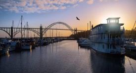 Boat B&B on the Oregon Coast: 