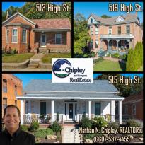 Grand Victorian Manor & Cottage B&B: 513,515,519 High St Boonville, MO 65233