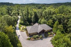Southern Illinois Eco-Lodge for Sale: Main Exterior Image of Southern Illinois Inn