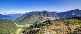 Pululahua Ecolodge for Sale – $325,000: Pululahua volcanic crater, the lodge's setting