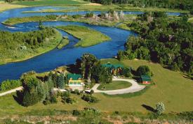 Blue Heron Inn: Aerial view of the Inn