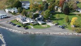 Lincolnville Beach Oceanfront Inn: Whales Tooth aerial