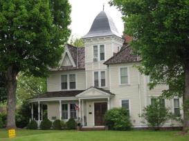 The Burleson House: 
