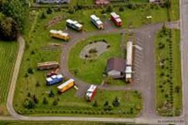 Red Caboose Getaway: Aerial view