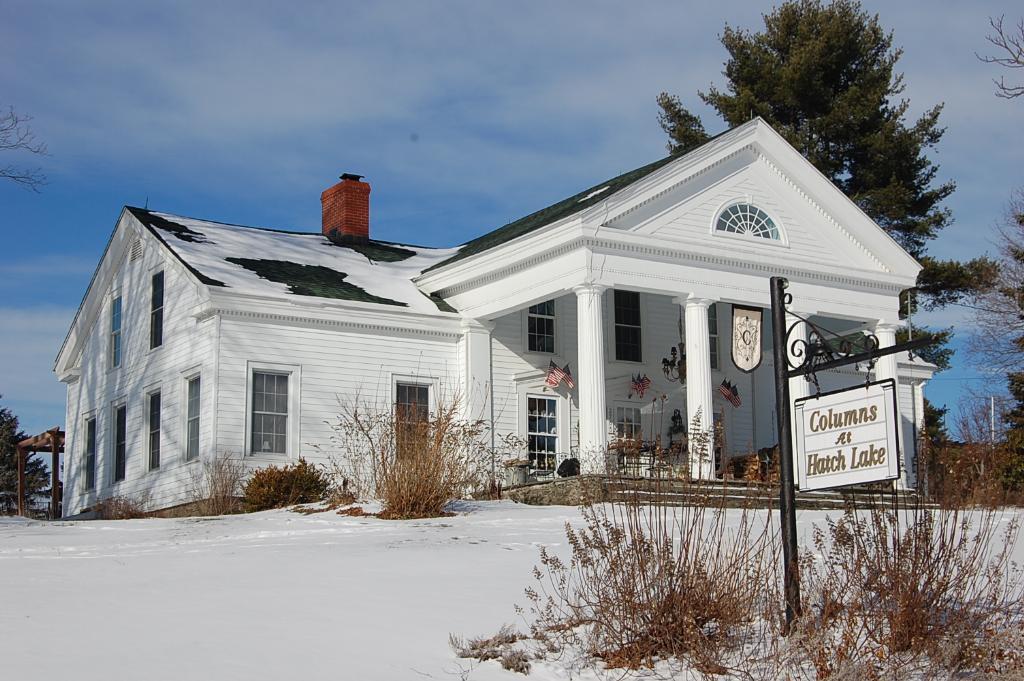 Columns at Hatch Lake Bed & Breakfast Eaton, NY Inn for Sale