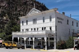 Historic Western Hotel & Saloon (c. 1891): Exterior