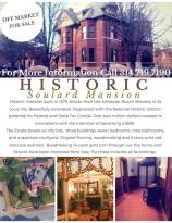 Potenital B&B in Historical Soulard District: 