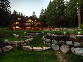 Roberts Creek 12 acre estate with 2 B&B: 