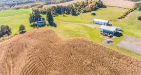 White Plains Farm: Aerial View of Farm