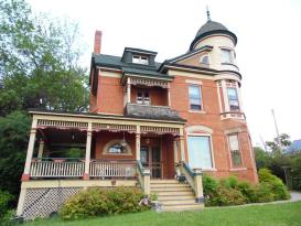 Hellman Guest House: Historic Brick Front