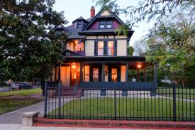 Oakley Hill Manor House: Exterior Twilight 1
