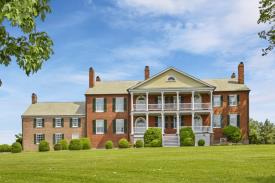 Fancy Hill Estate: 8-bay Federal Style Mansion