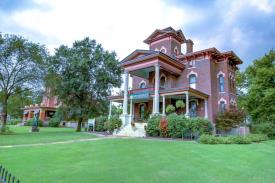 Lyons Twin Mansions: Front View of Property