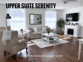 Port Franks Getaway: The Upper Suite Serenity Apartment