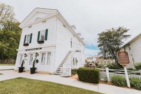 Destination Wisconsin Bed and Breakfast for Sale: Exterior of Sheboygan Falls WI inn