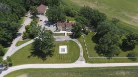 Hideaway Country Inn: aerial view