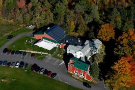 Augusta Maine Area Inn & Events Business: Aerial Image of Augusta Maine Inn for sale