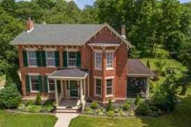Galena's #1 Bed and Breakfast: Aerial Image of Galena Illinois Bed and Breakfast