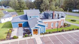 Commercial Building with House in Wellsville NY: 
