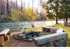 Eagle Rock Lodge: Riverside Firepit