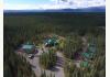 Caribou Cabins: Aerial view of property