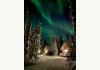 Caribou Cabins: The Aurora in the Winter