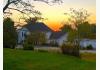 Hill House B&B: Sunset Back of House