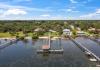Sebastian Florida Luxury Cottages: Aerial image of Florida Inn for sale