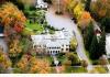 Vermont Wedding and Events Destination Inn: Aerial Image of Historic Vermont Inn for sale