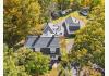 Weston in Casanova, VA: Aerial View of Main House and Garage/Game Room/Lof
