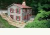 Sugar Tree Inn: exterior log house