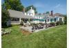 Manchester Vermont Destination Inn for Sale: Back Terrace at Luxury Inn for sale