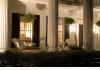 Luxury Cape Cod Inn for Sale: Nighttime Exterior and Columns
