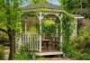 The Birdnest Inn in Aiken, South Carolina: Gazebo Overlooking Koi Pond