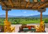 Hacienda de Suenos: lower patio seating