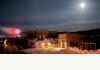 Hacienda de Suenos: fireworks and moon