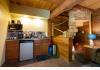 Southern Illinois Eco-Lodge for Sale: Cottage Kitchen Dining and Living Area
