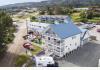 Homer Alaska Beachfront Inn for Sale: Aerial Image of Main Lodge