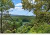 River Bluff Farm Bed & Breakfast: hills and river