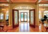 Stowe Vermont's Maple House Manor: Grand Hall entrance